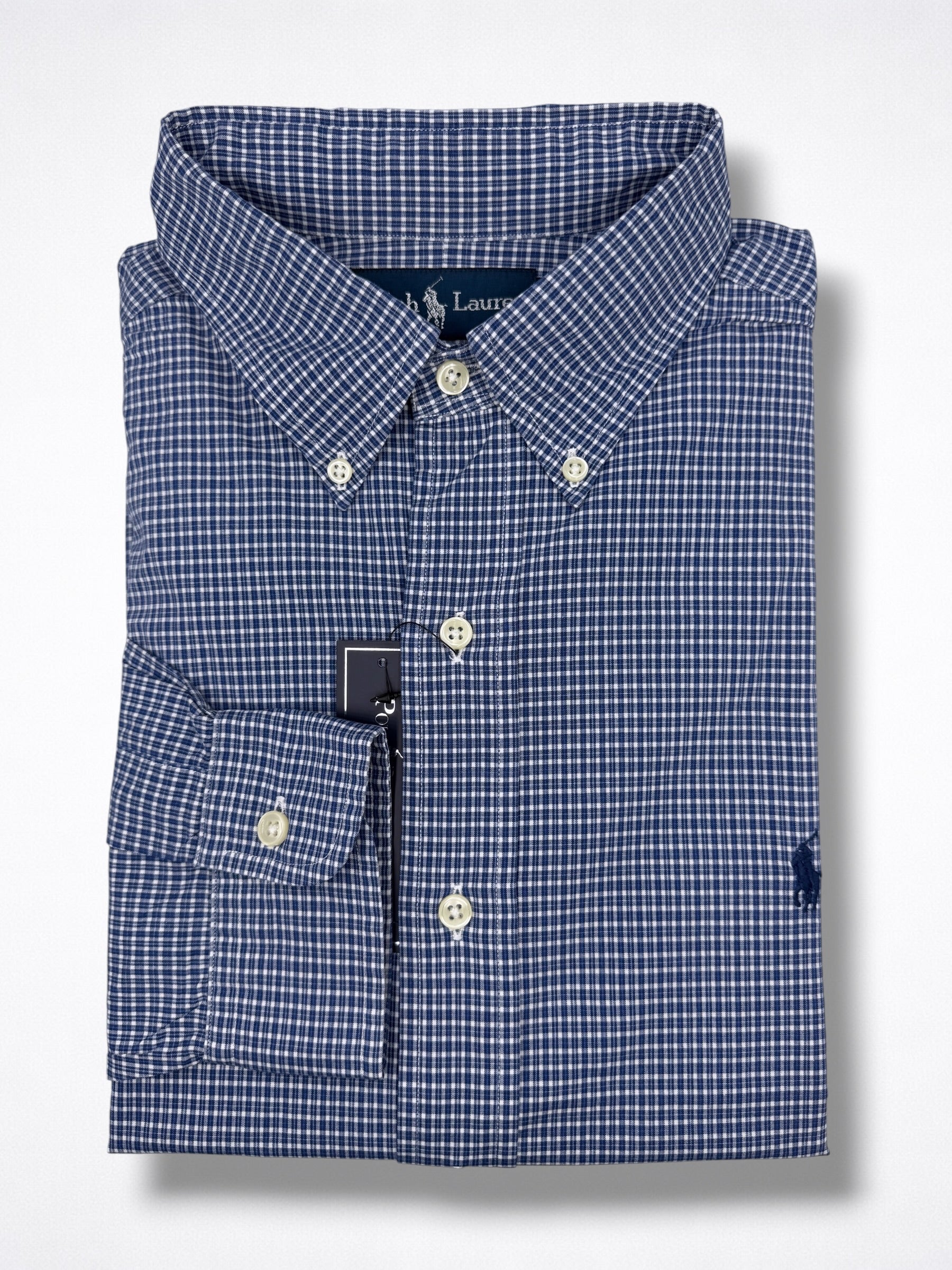 Camisa Polo Ralph Lauren Classic Fit manga larga talla L