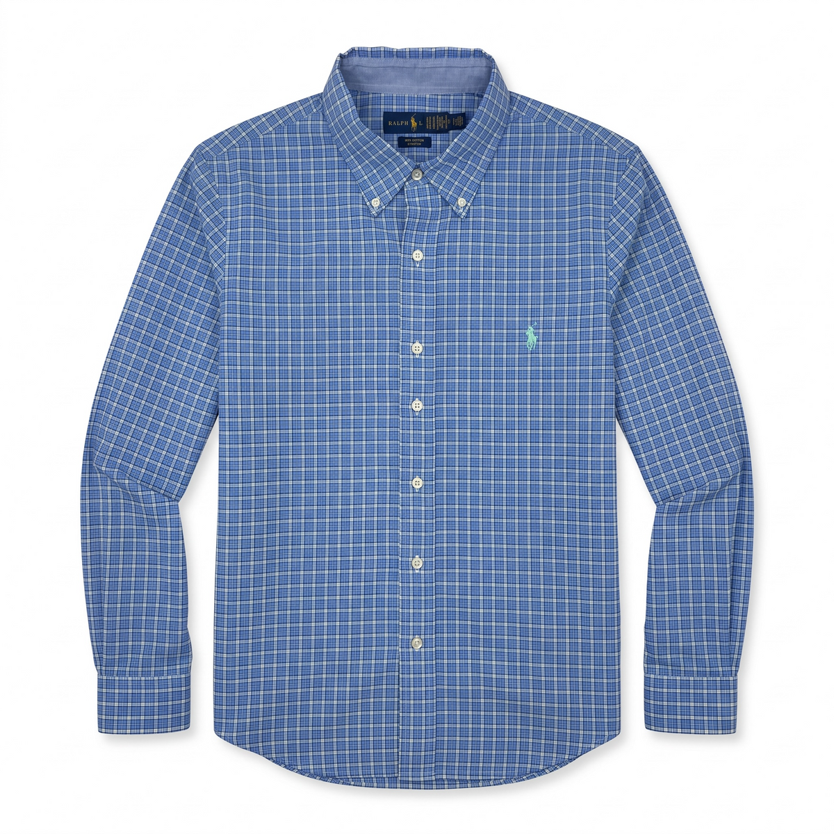 Camisa Polo Ralph Lauren Classic Fit manga larga talla L