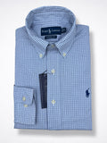Camisa Polo Ralph Lauren 14 1/2 Classic Fit Manga Larga 32/33 Talla S