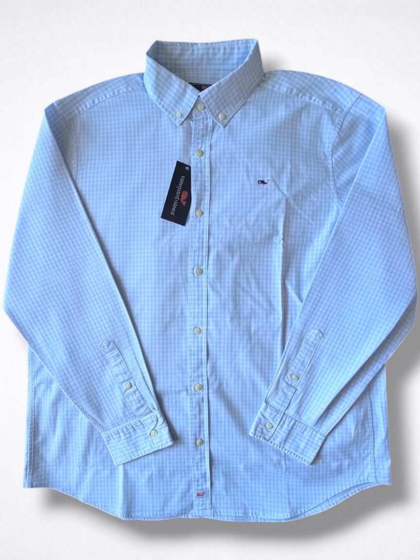 Camisa Vineyard Vines Classic Fit Manga Larga Talla XL