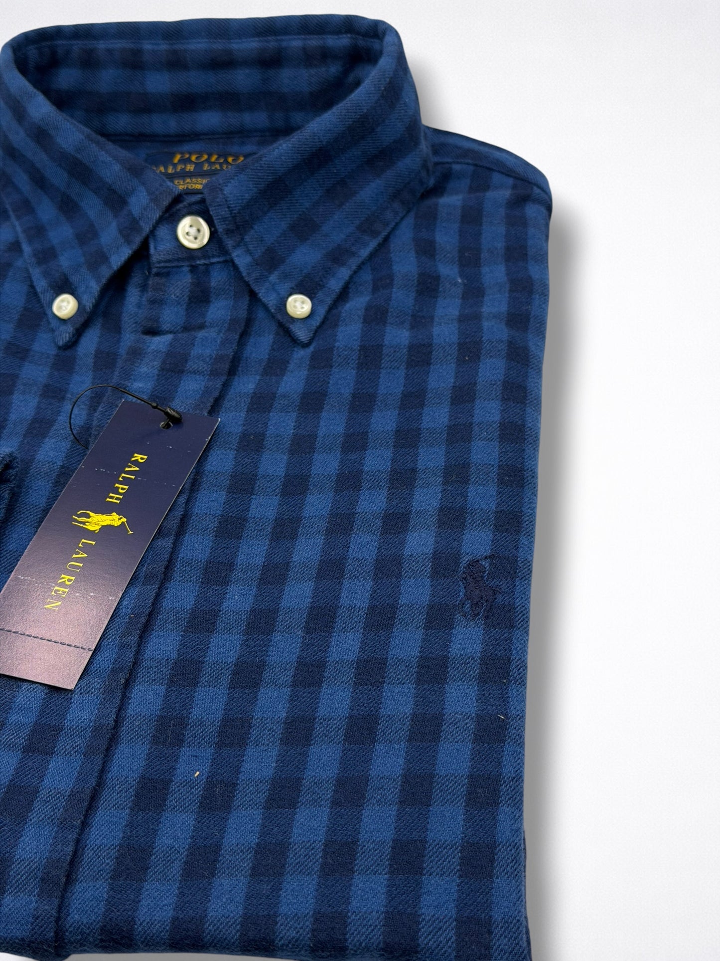 Camisa Polo Ralph Lauren Classic Fit Manga Larga Talla M