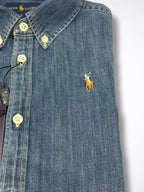 Camisa Polo Ralph Lauren Classic Fit manga larga talla 10-12 niño