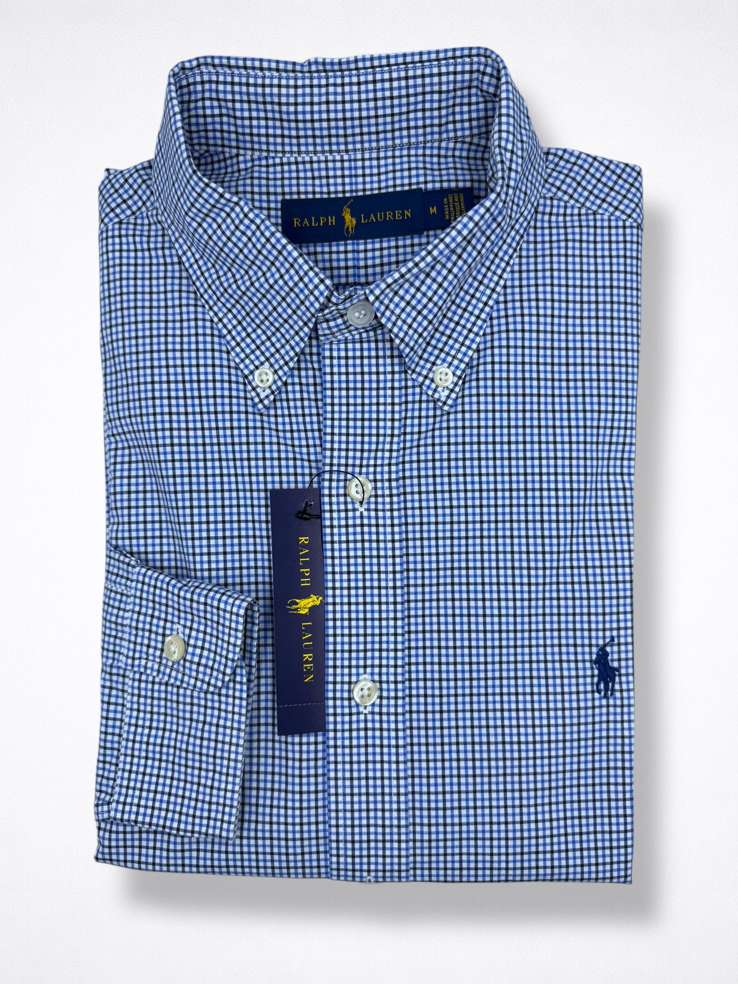Camisa Polo Ralph Lauren Classic Fit Manga Larga Talla M