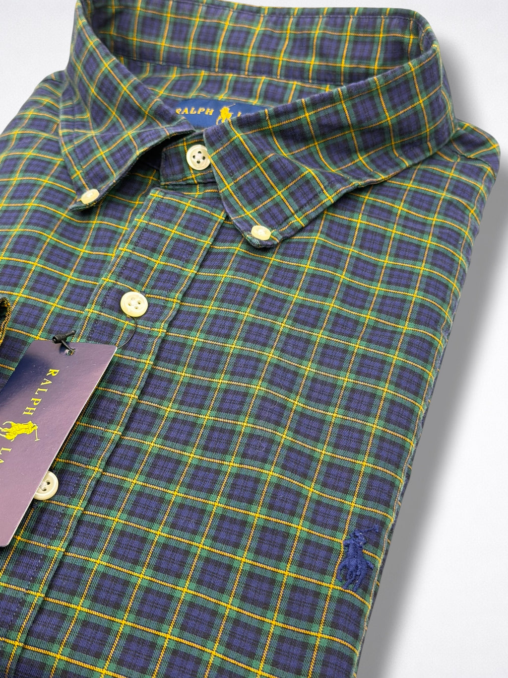 Camisa Polo Ralph Lauren Classic Fit Manga Larga Talla XXL