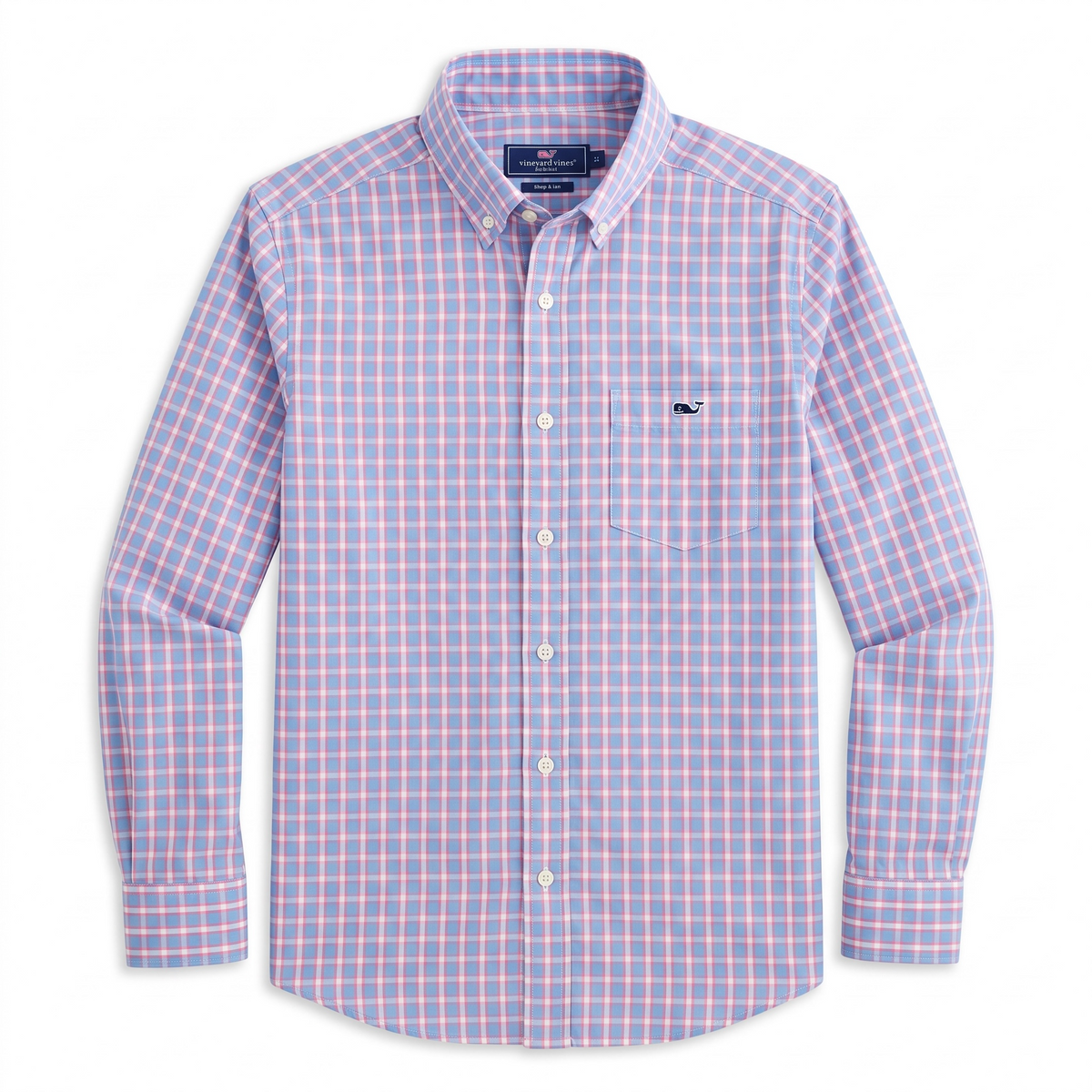 Camisa Vineyard Vines Classic Fit manga larga talla S