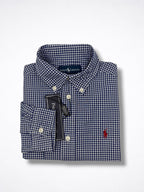 Camisa Polo Ralph Lauren Classic Fit manga larga talla 7 niño