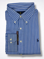 Camisa Polo Ralph Lauren Slim Fit Manga Larga Talla L