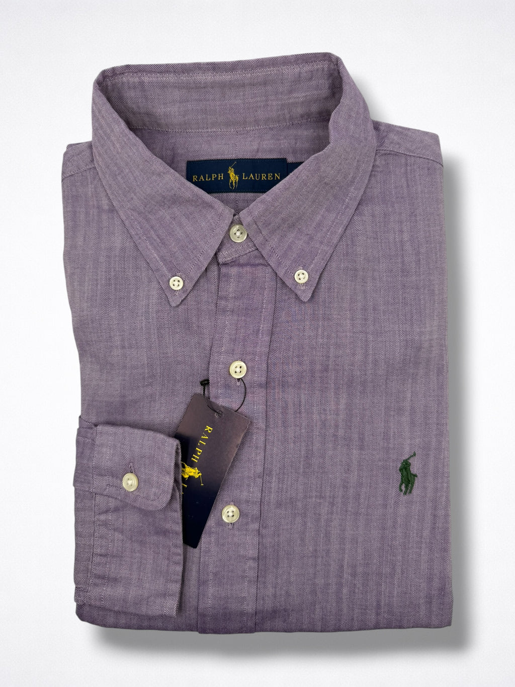 Camisa Polo Ralph Lauren Classic Fit Manga Larga Talla M
