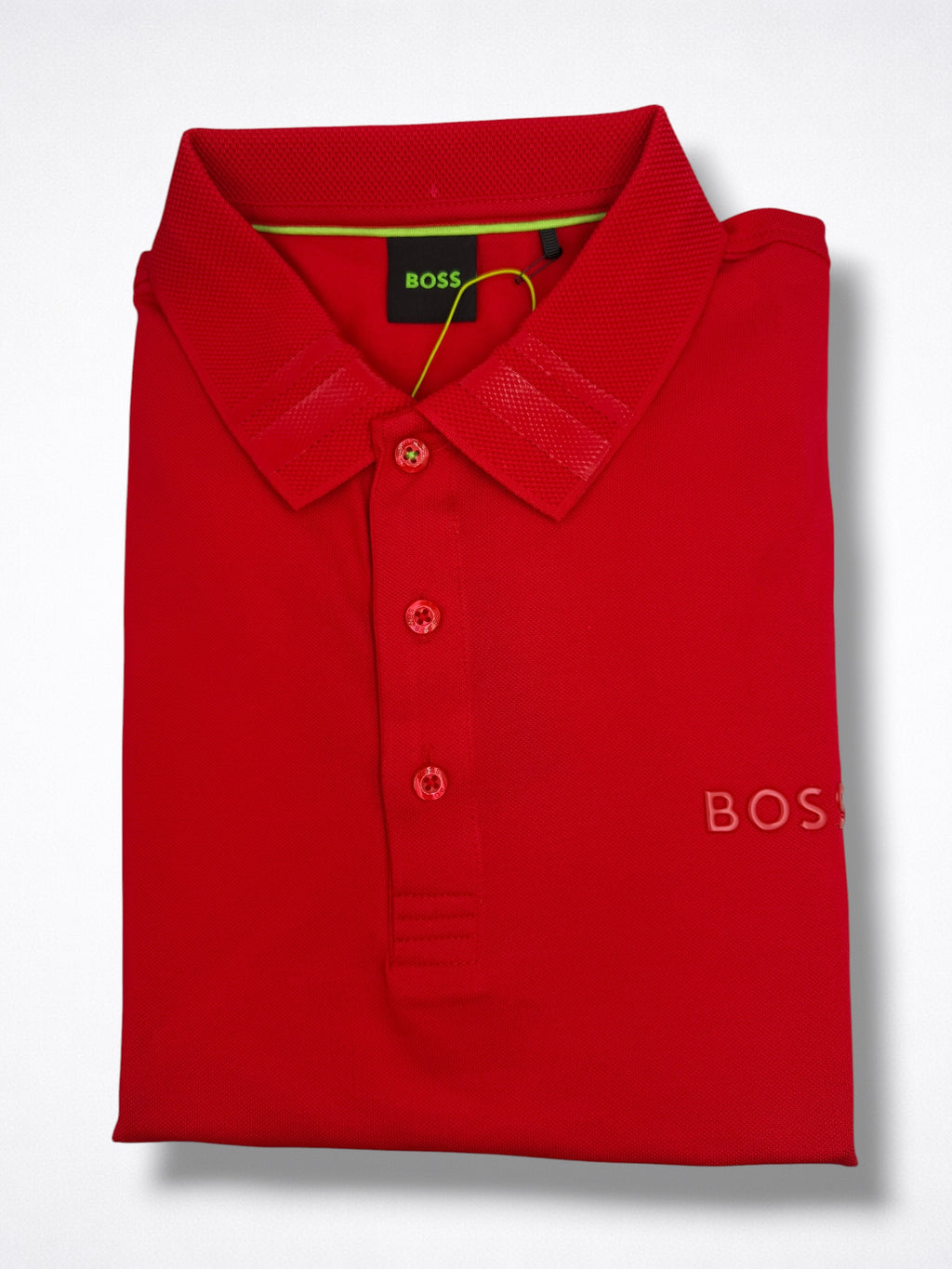 Playera Boss Polo talla 3XL, viene reducida, sirve para talla XL