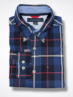 Camisa Tommy Hilfiger Classic Fit manga larga talla S