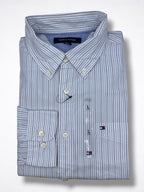 Camisa Tommy Hilfiger Slim Fit Manga Larga Talla L
