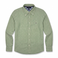 Camisa Tommy Hilfiger Classic Fit manga larga de lino talla L
