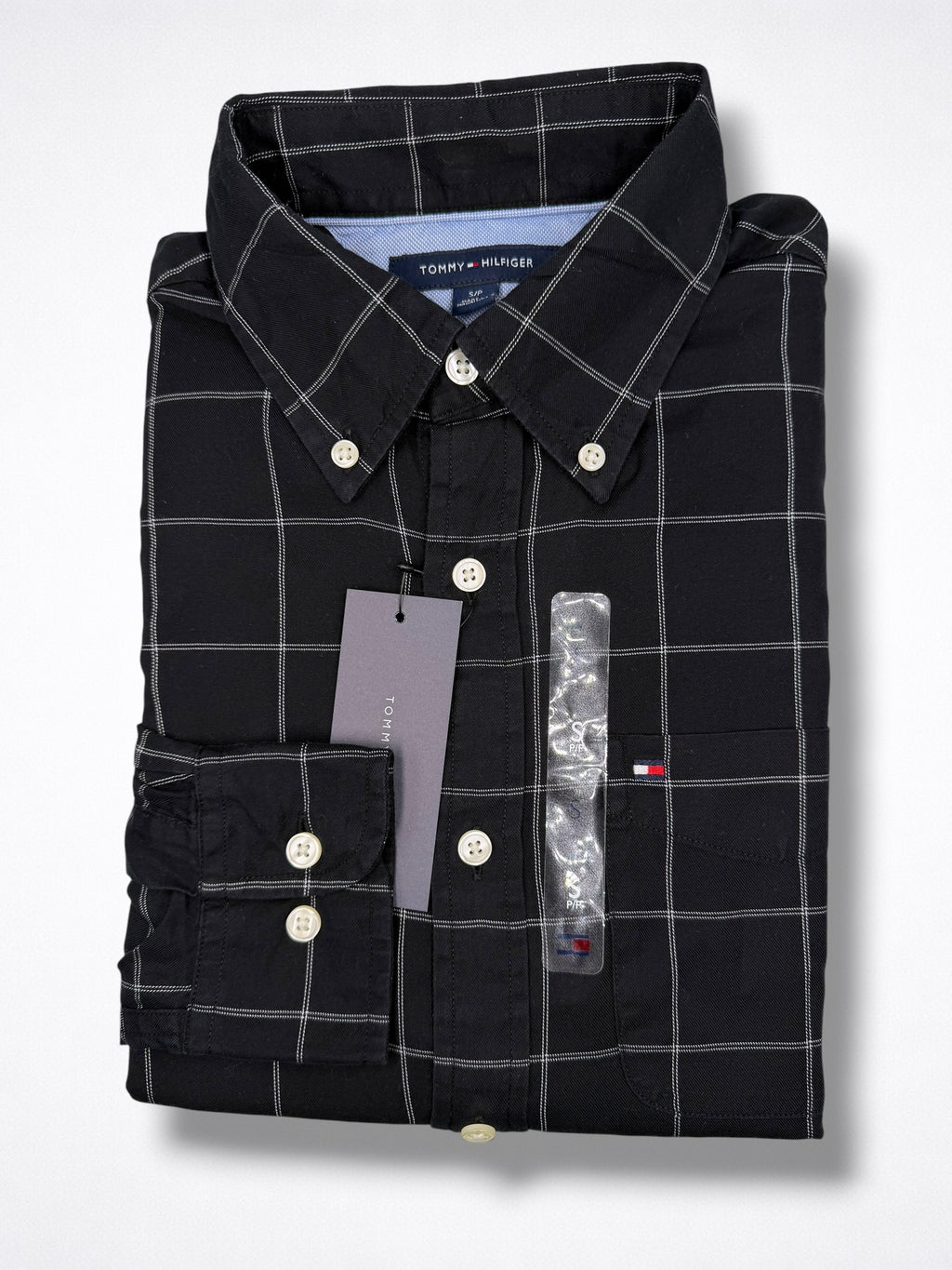 Camisa Tommy Hilfiger Classic Fit Manga Larga Talla S