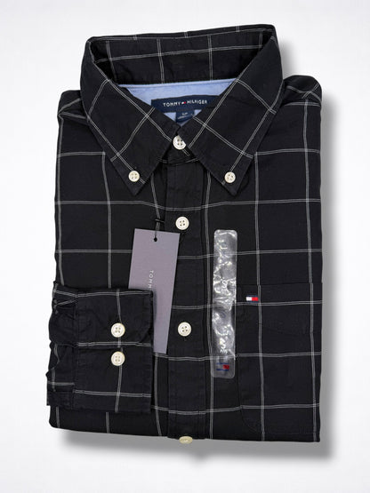 Camisa Tommy Hilfiger Classic Fit Manga Larga Talla S