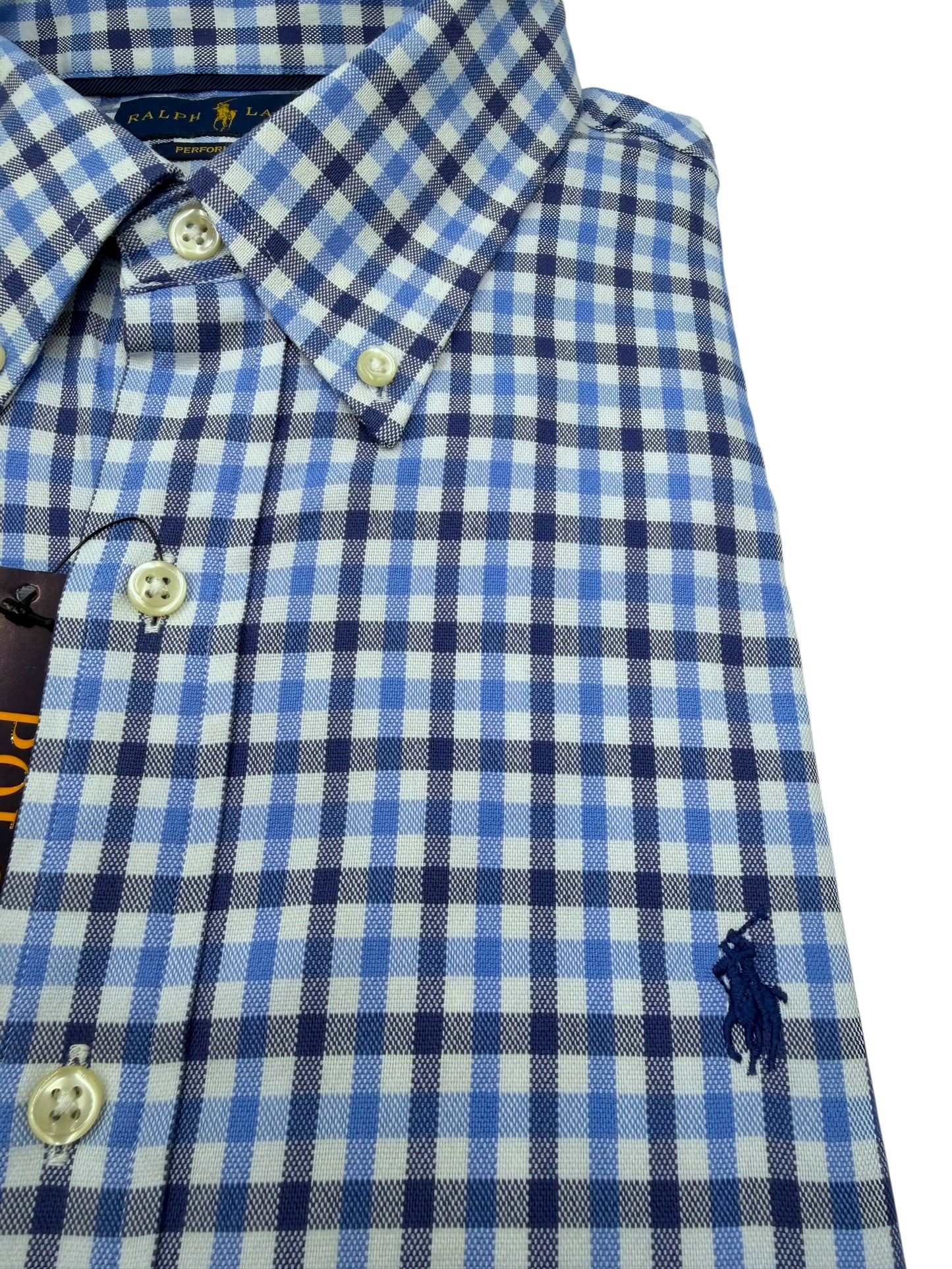Camisa Polo Ralph Lauren Classic Fit Manga Larga Talla L