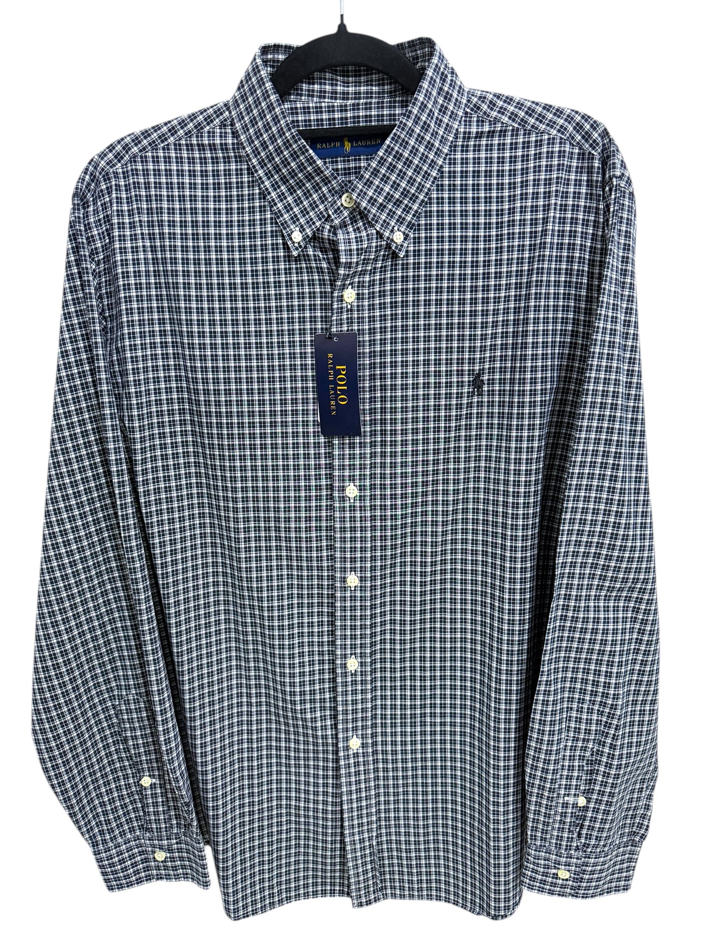 Camisa Polo Ralph Lauren Classic Fit Manga Larga Talla XL