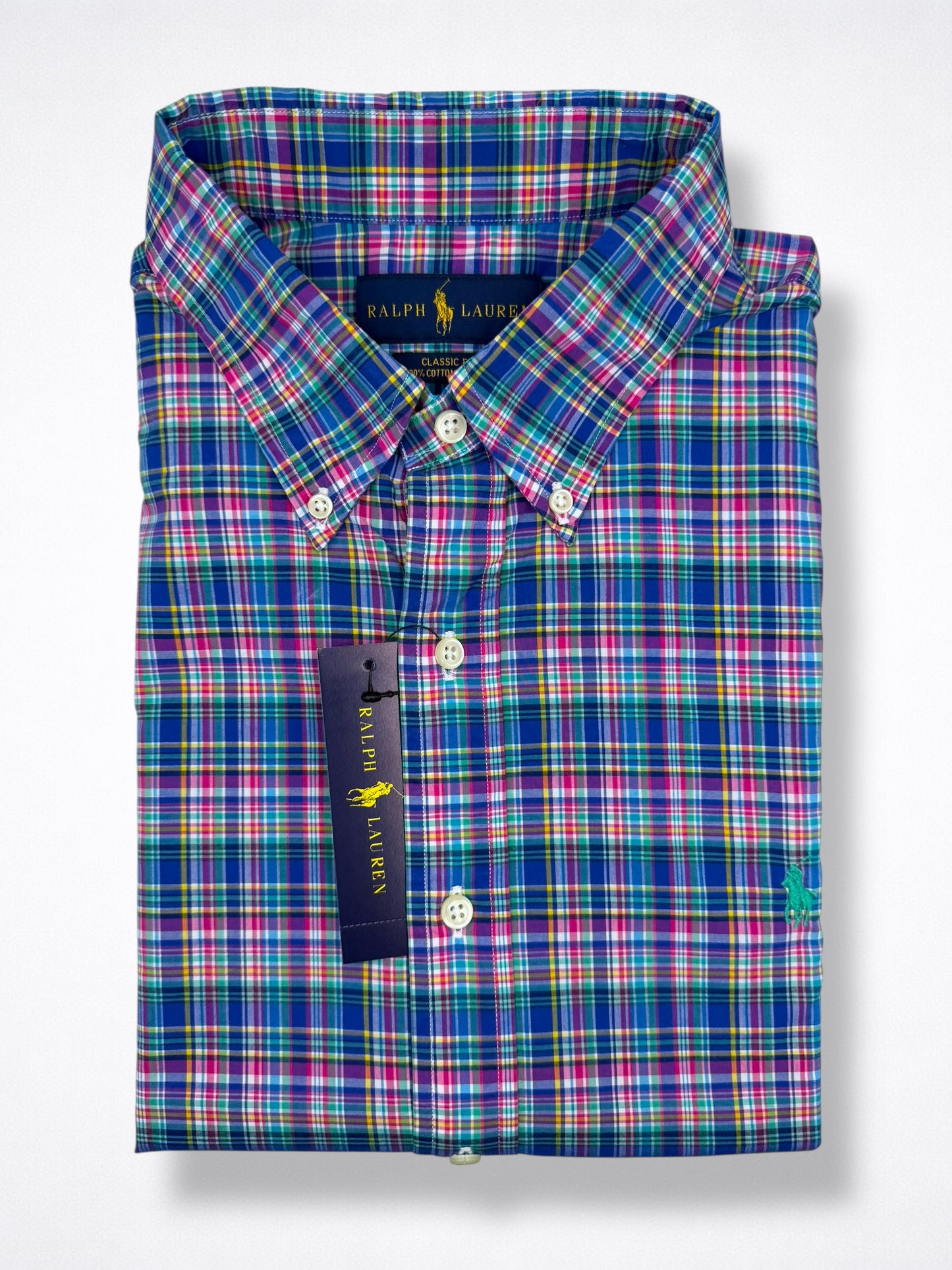 Camisa Polo Ralph Lauren Classic Fit Manga Corta Talla L