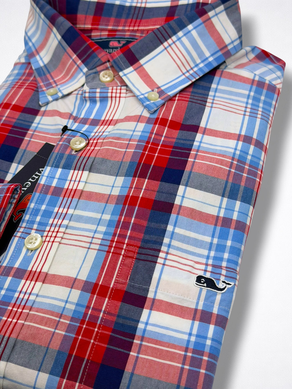 Camisa Vineyard Vines Classic Fit Manga Larga Talla L