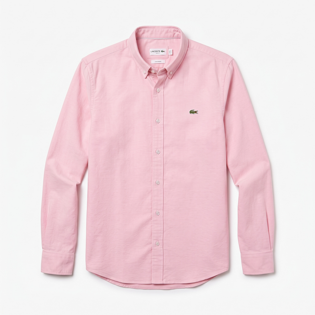 Camisa Lacoste talla L slim fit stretch, viene reducida, sirve para talla S