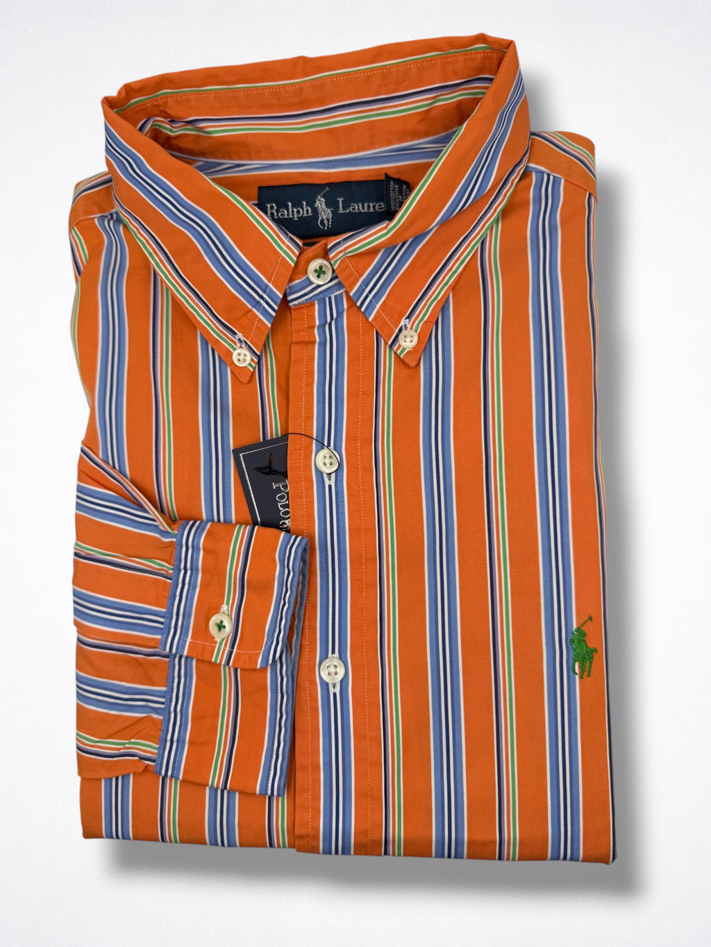 Camisa Polo Ralph Lauren Classic Fit manga larga talla L