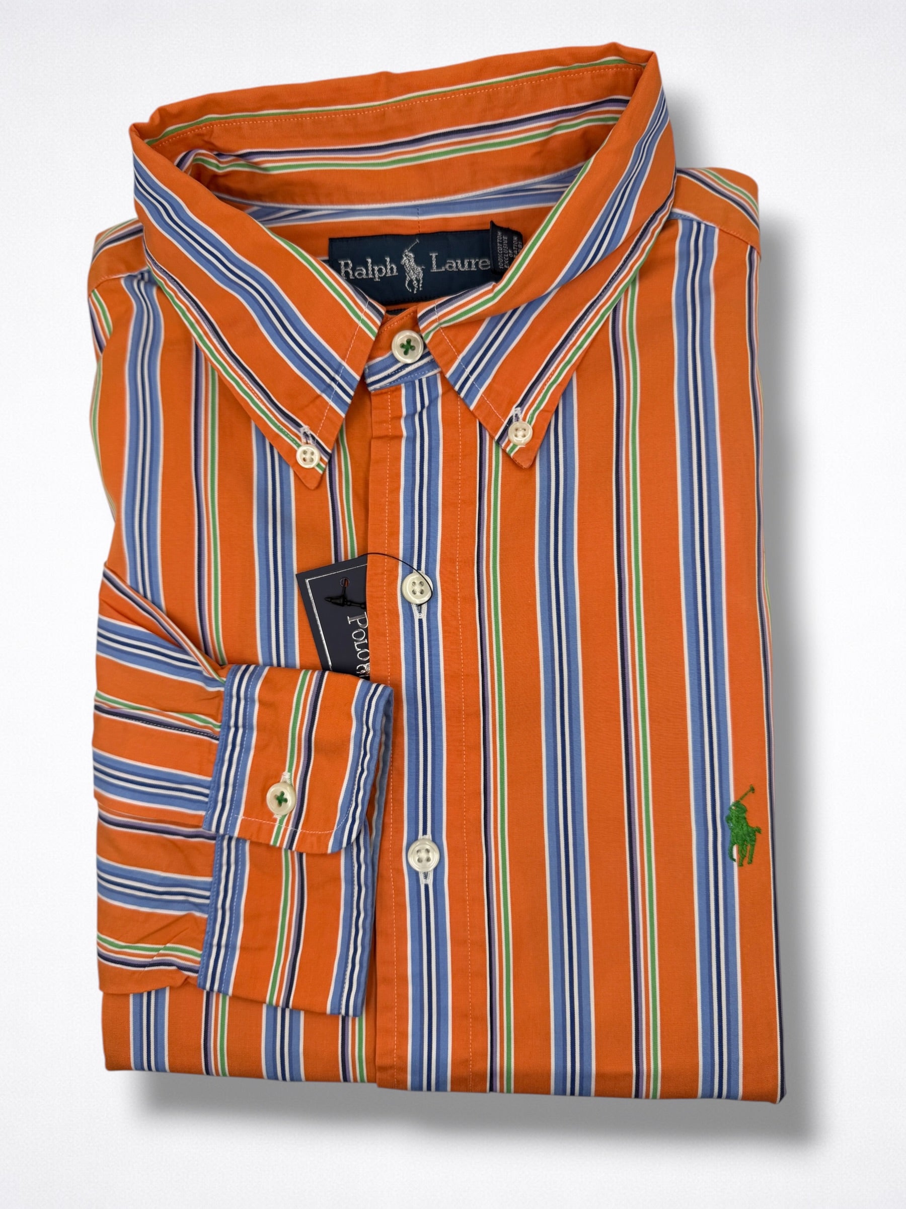Camisa Polo Ralph Lauren Classic Fit manga larga talla L