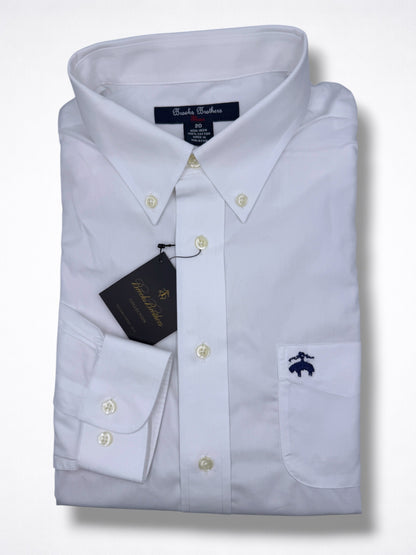 Camisa Brooks Brothers Xl 18-20 Adolescente Slim Fit Manga Larga Sirve para Talla S