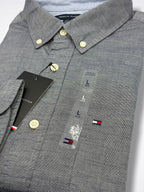 Camisa Tommy Hilfiger Classic Fit Manga Larga Talla L
