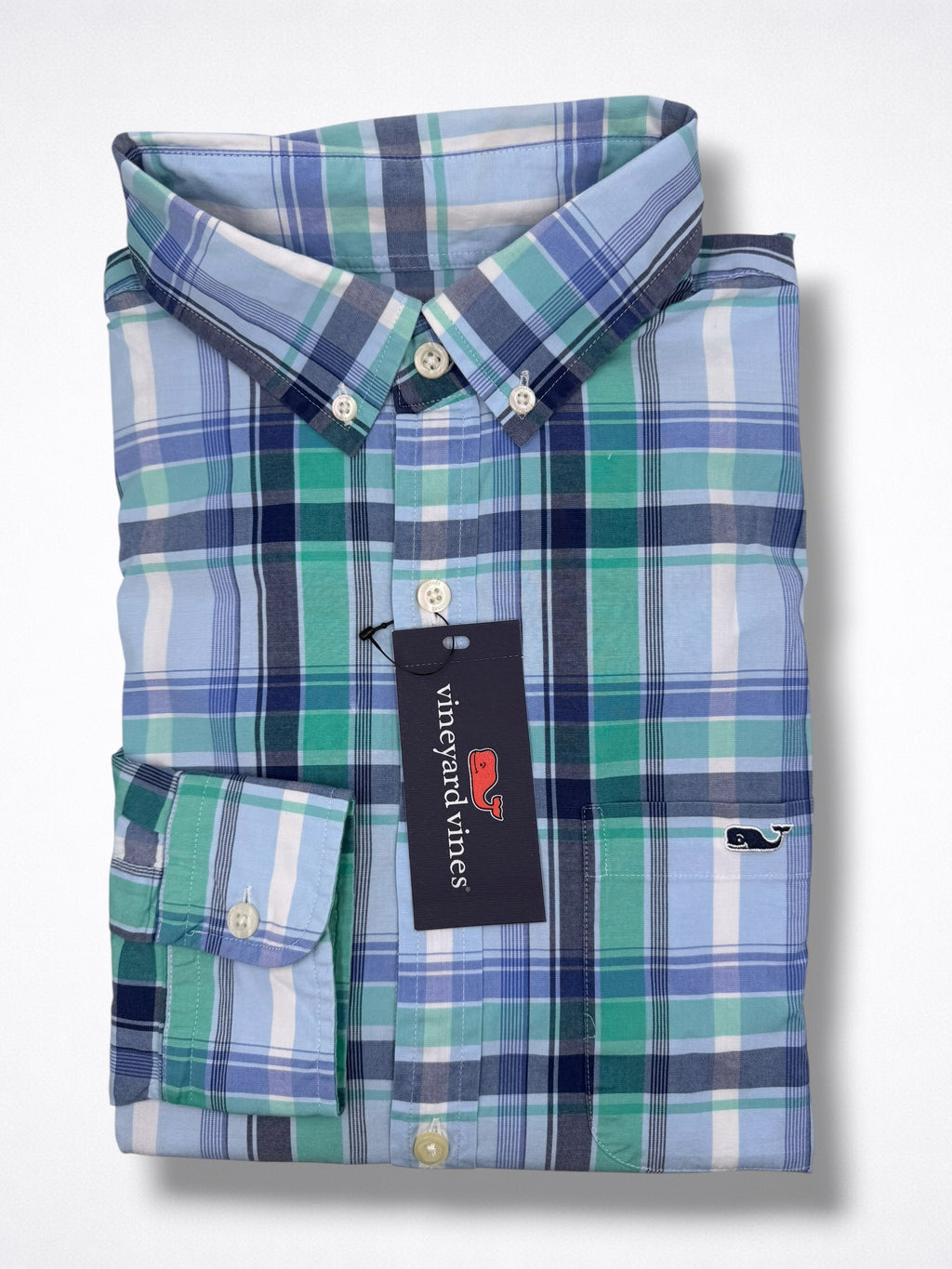 Camisa Vineyard Vines Classic Fit Manga Larga Talla S