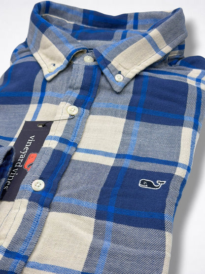 Camisa Vineyard Vines Classic Fit Manga Larga Talla M