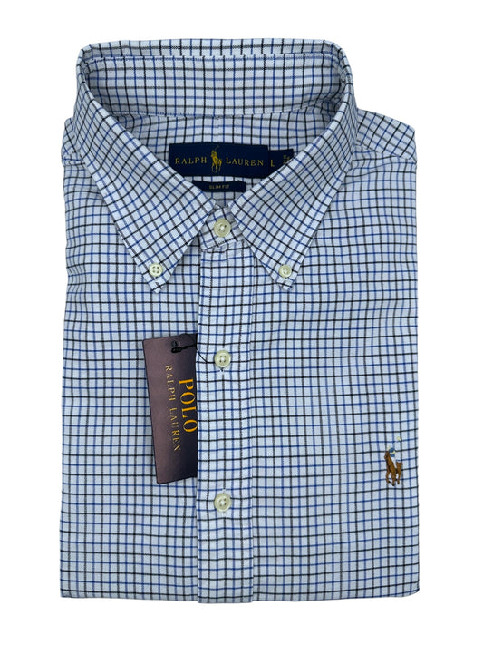 Camisa Polo Ralph Lauren Classic Fit Manga Larga Talla M