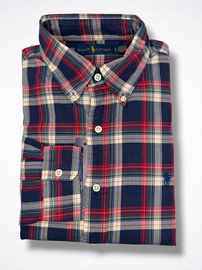 Camisa Polo Ralph Lauren Classic Fit Manga Larga talla L, modelo reducido sirve para Talla M