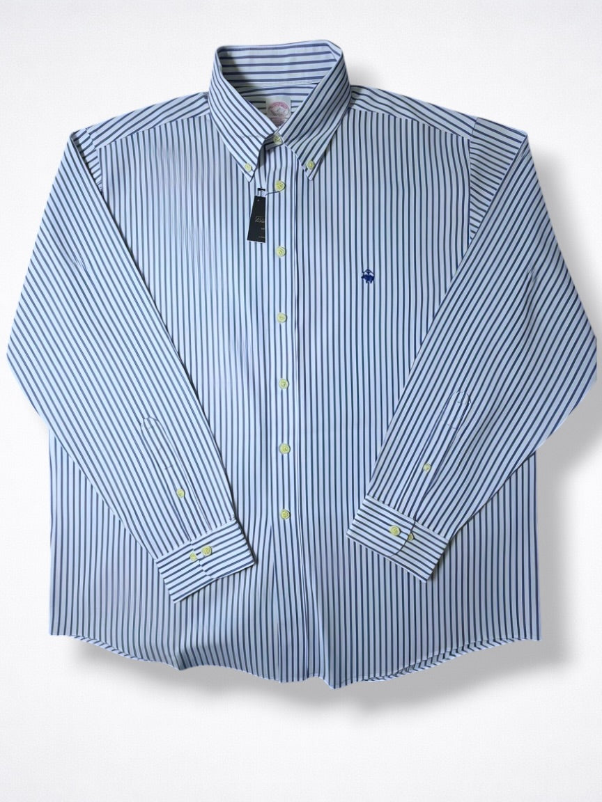 Camisa Brooks Brothers Classic Fit Manga Larga Talla XL