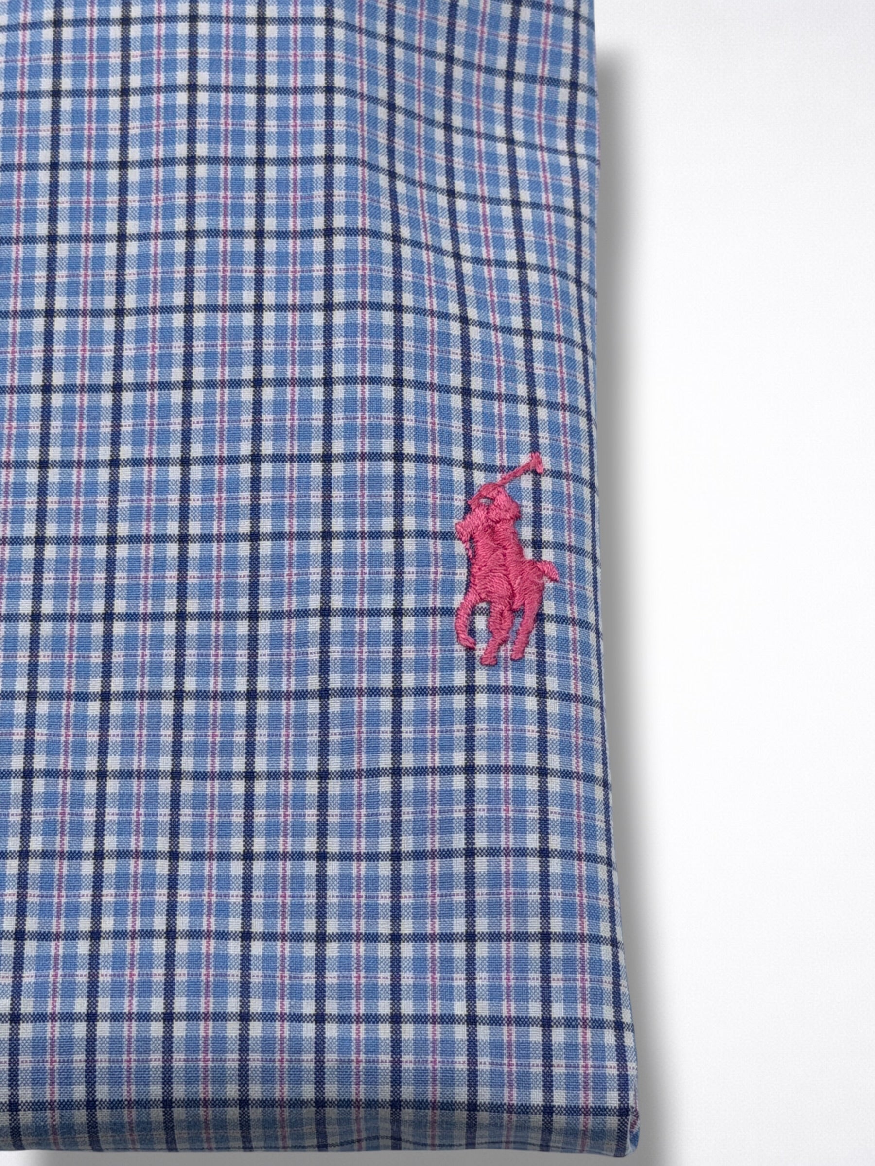 Camisa Polo Ralph Lauren Classic Fit manga corta talla L, modelo amplio sirve para talla XL