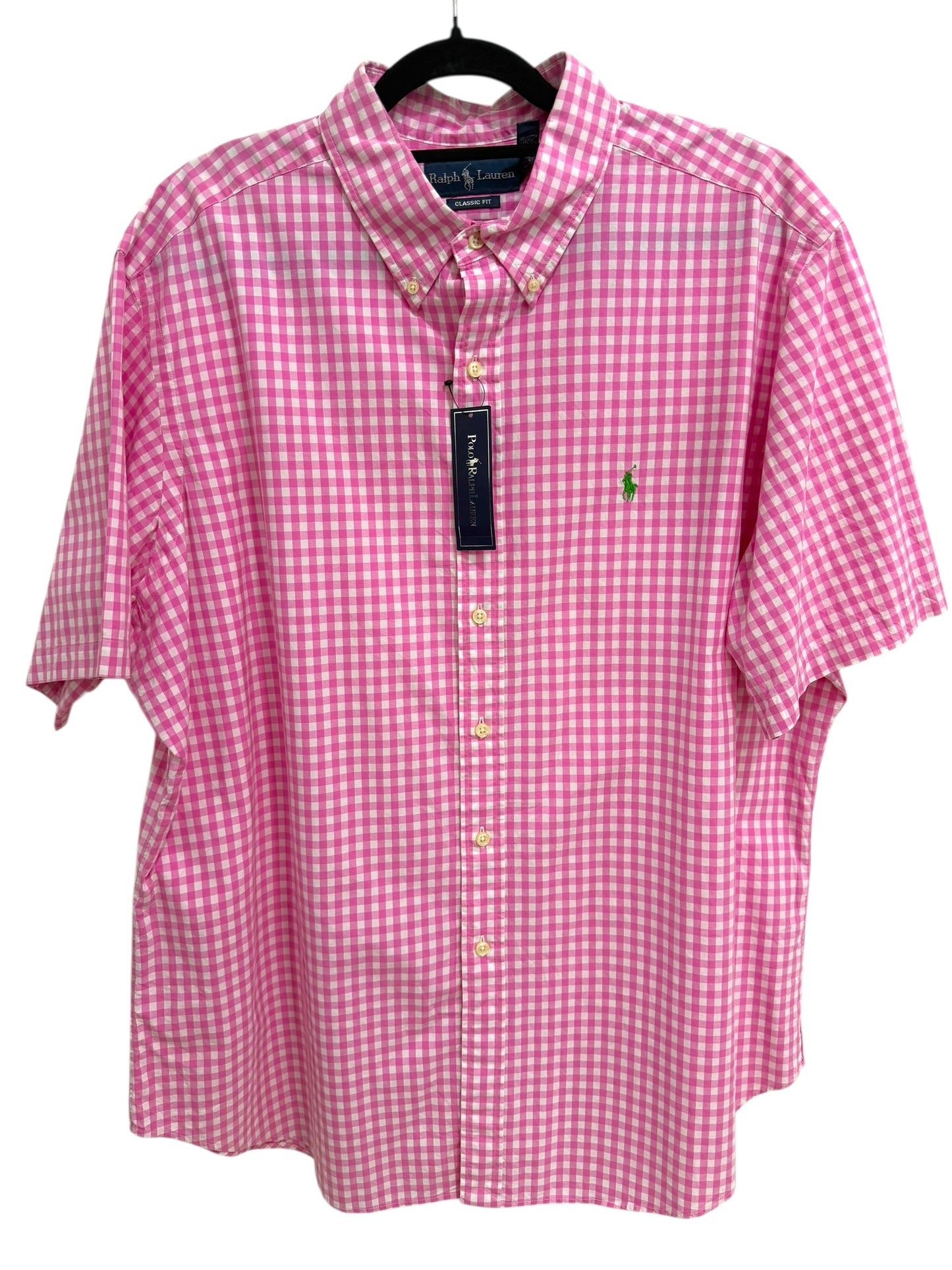 Camisa Polo Ralph Lauren Classic Fit Manga Corta Talla XXL