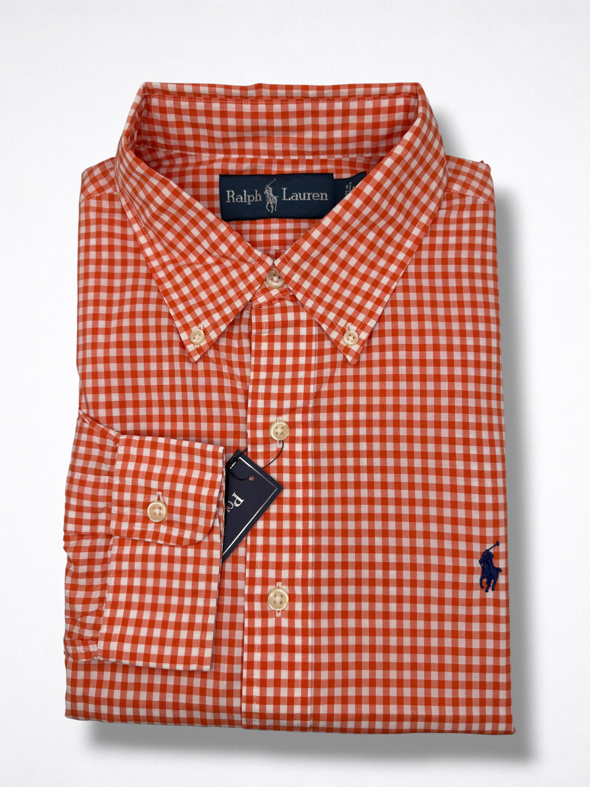 Camisa Polo Ralph Lauren Classic Fit manga larga talla L