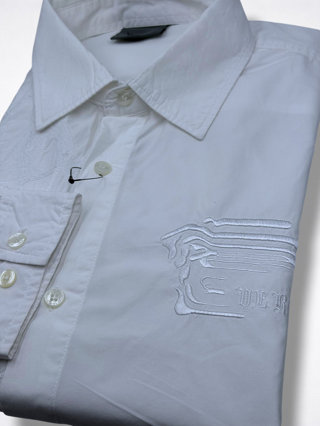 Camisa Versace Classic Fit Manga Larga Talla M