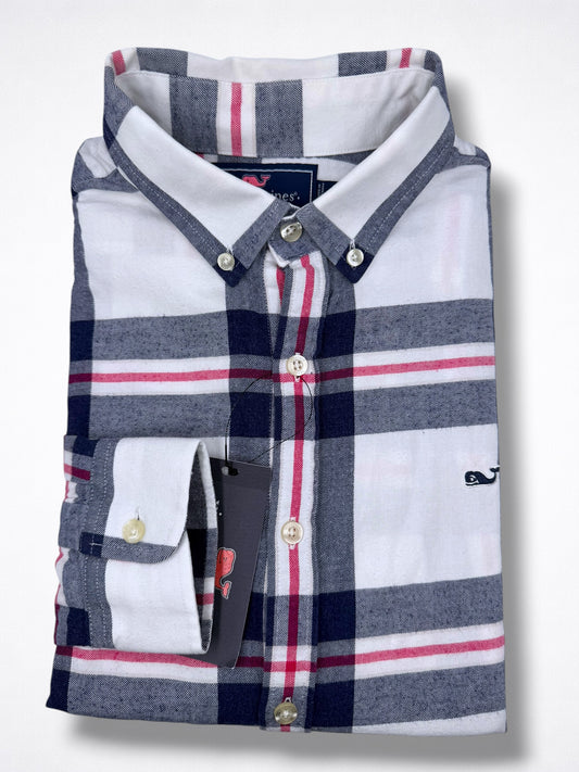 Camisa Vineyard Vines Classic Fit Manga Larga Talla XS