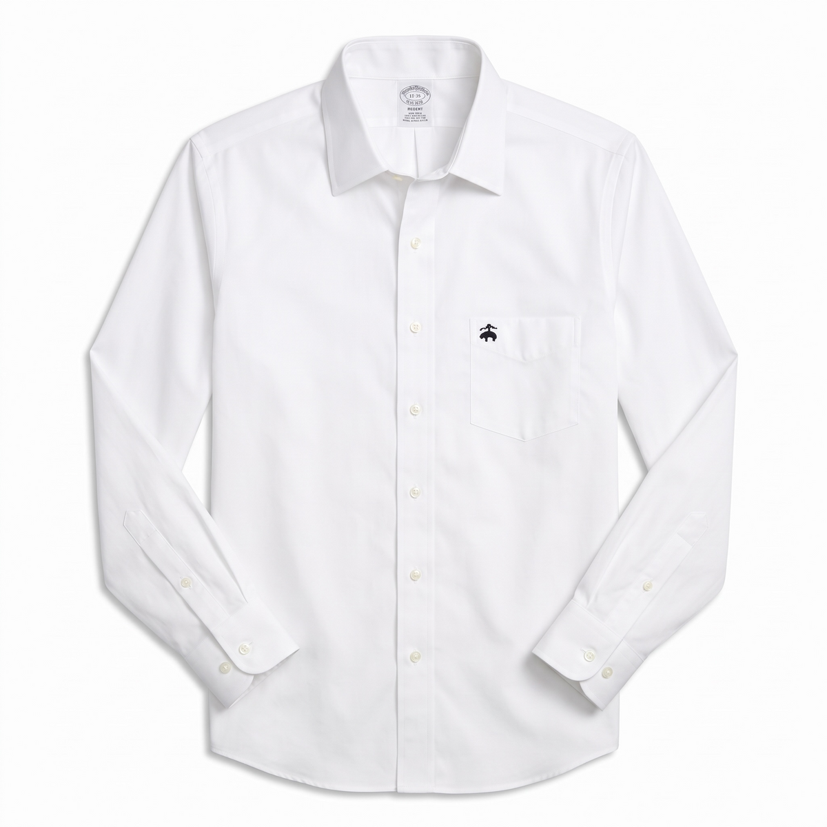 Camisa Brooks Brothers Classic Fit manga larga talla XL