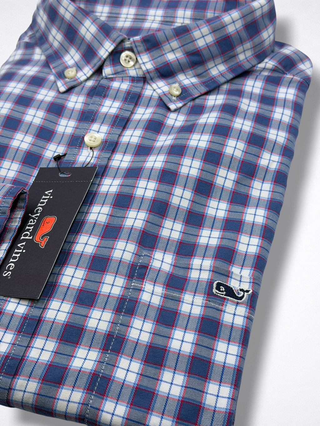 Camisa Vineyard Vines Classic Fit Manga Larga Talla L