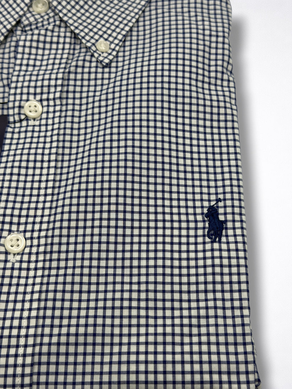 Camisa Polo Ralph Lauren Classic Fit Manga Larga Talla L