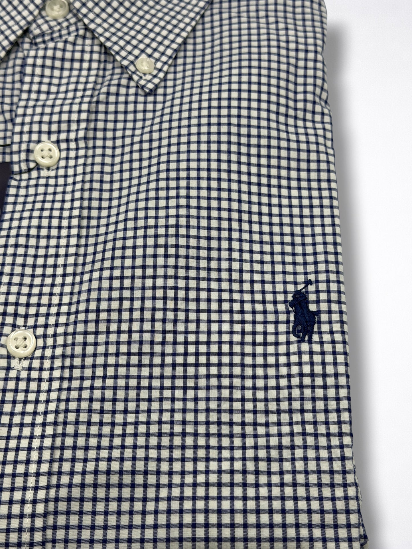 Camisa Polo Ralph Lauren Classic Fit Manga Larga Talla L