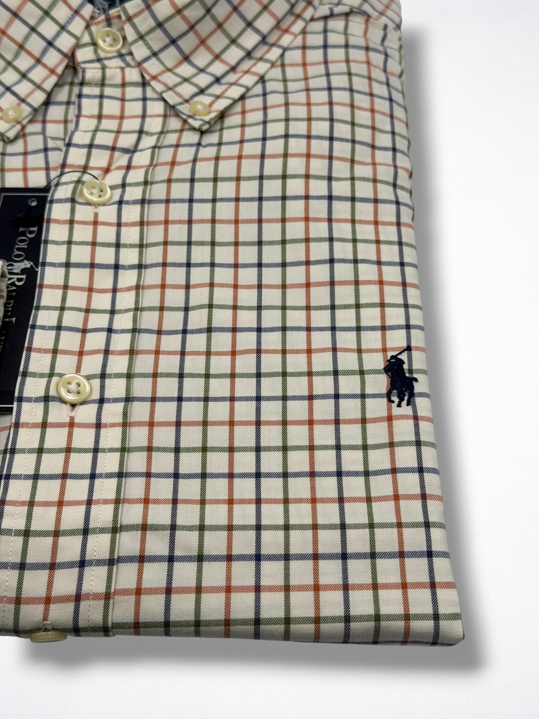Camisa Polo Ralph Lauren Classic Fit manga larga talla L