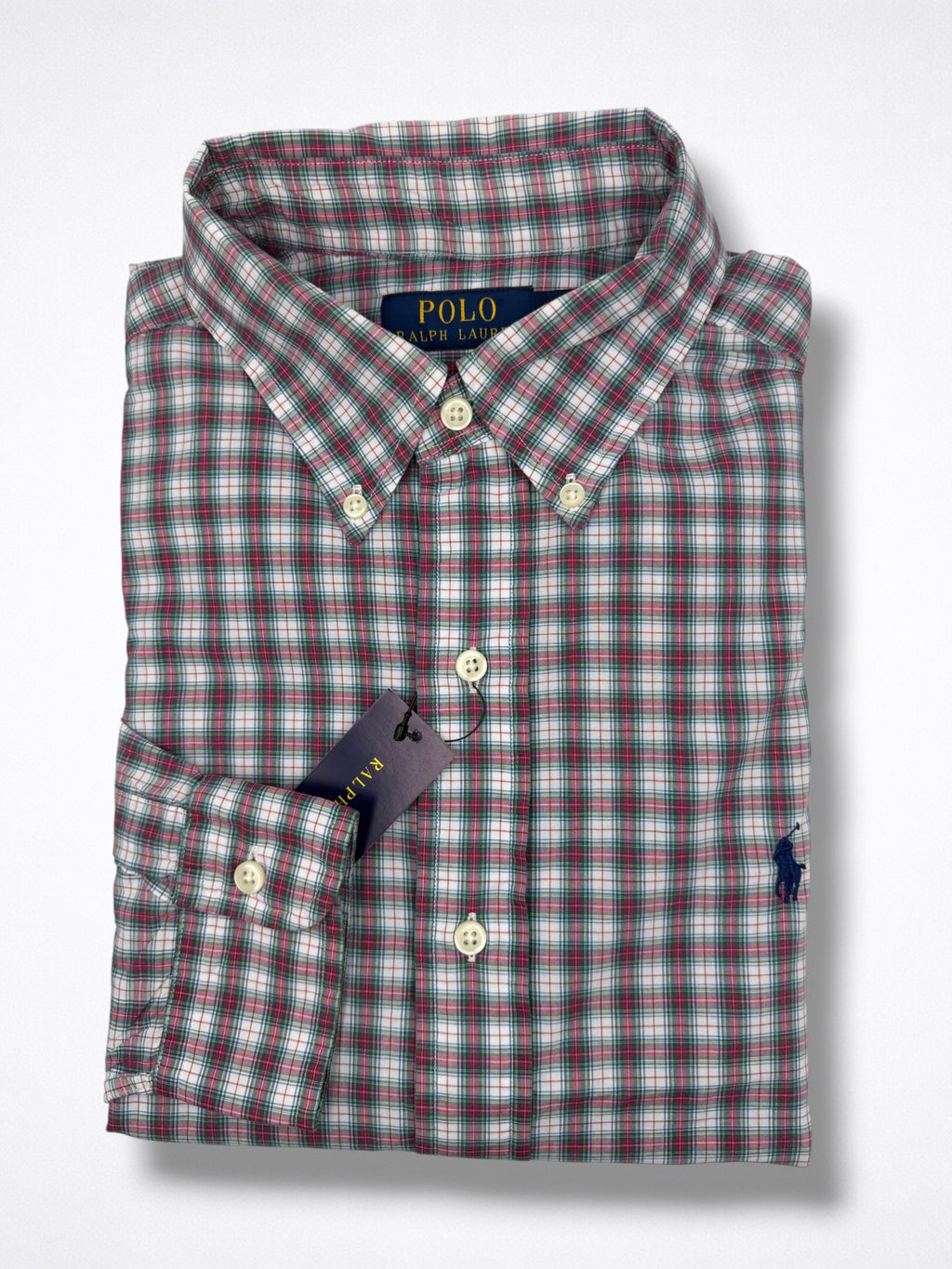Camisa Polo Ralph Lauren Classic Fit Manga Larga Talla M
