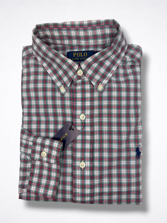Camisa Polo Ralph Lauren Classic Fit Manga Larga Talla M