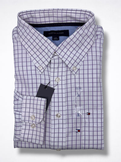 Camisa Tommy Hilfiger Classic Fit Manga Larga Talla L
