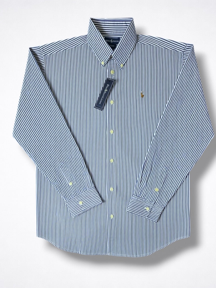Camisa Polo Ralph Lauren Classic Fit Manga Larga Talla S