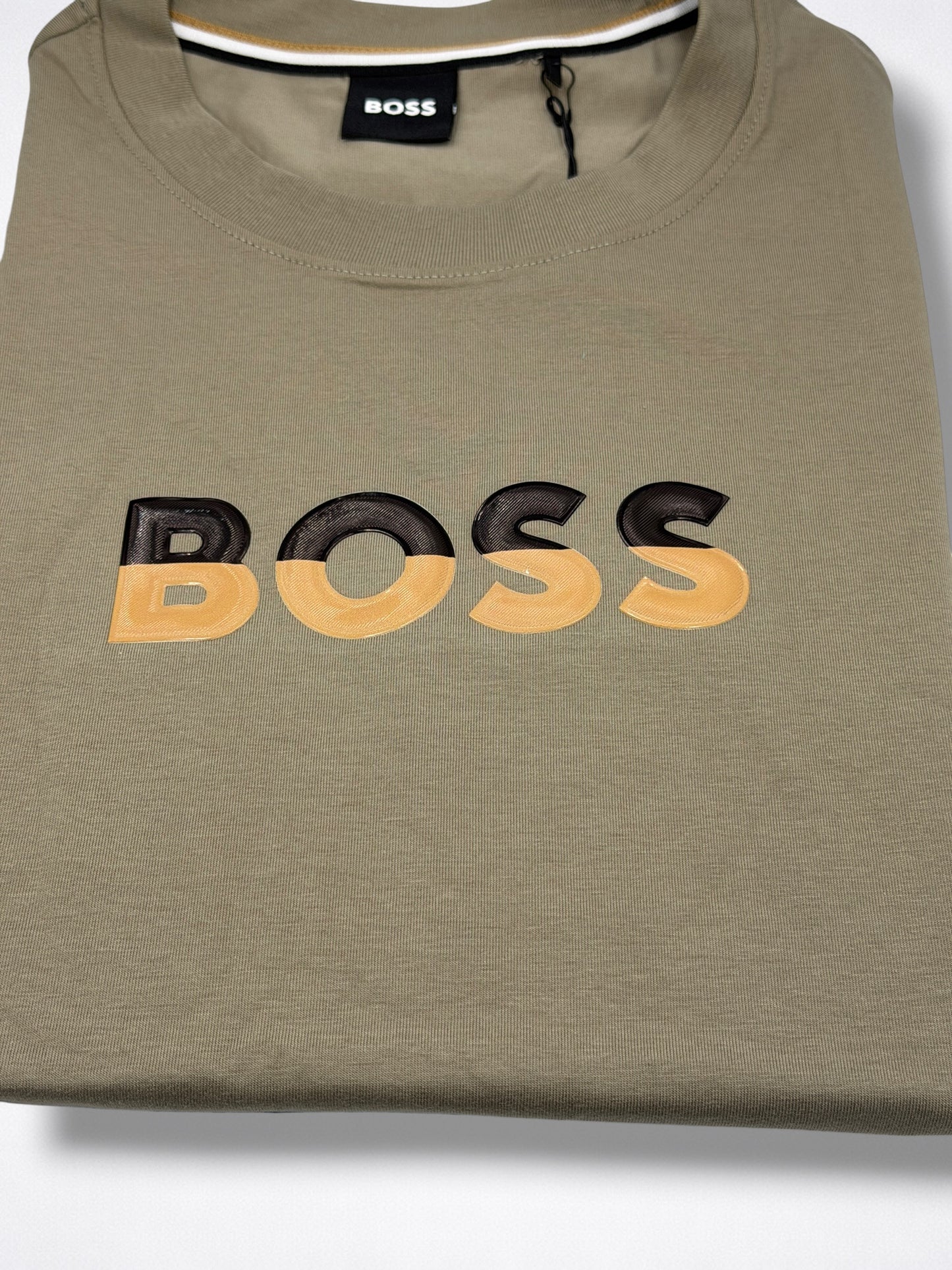 Playera Boss Classic Fit Cuello Redondo Talla M