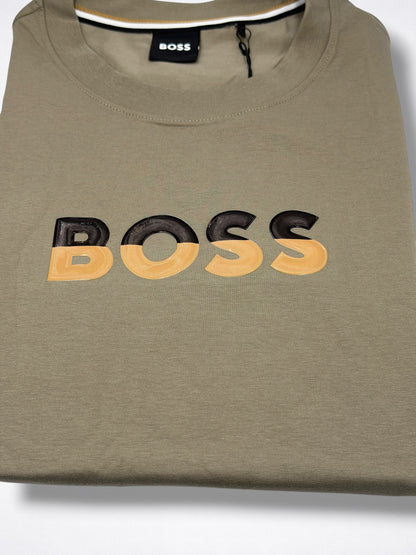 Playera Boss Classic Fit Cuello Redondo Talla M