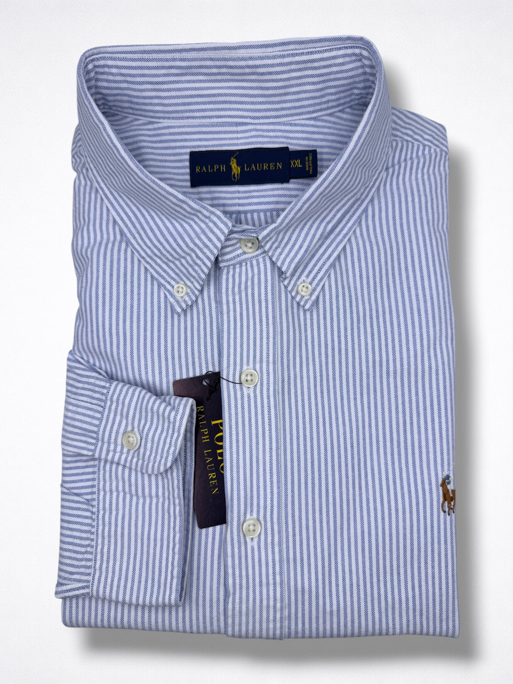 Camisa Polo Ralph Lauren Classic Fit Manga Larga Talla XXL