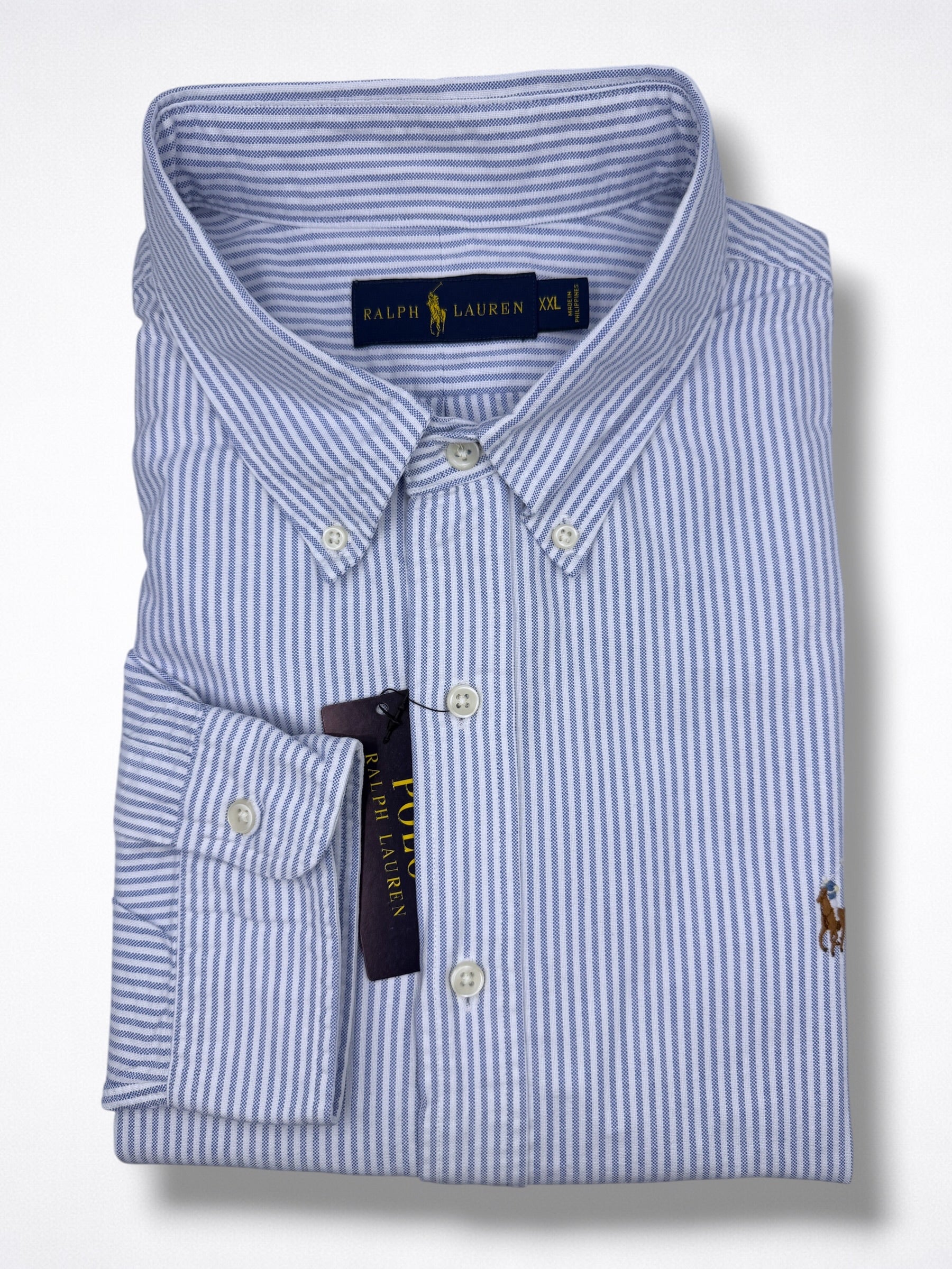 Camisa Polo Ralph Lauren Classic Fit Manga Larga Talla XXL